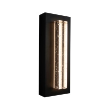 AFX Lighting, Inc. BEAW0512LAJUDBK-BB - Beam 12'' LED Outdoor Sconce 120-277V 15W 5CCT BK w/ BB
