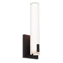 AFX Lighting, Inc. BWNS0514LAJUDBK - Bowen 14'' LED Sconce 120-277V 16W 5CCT BK