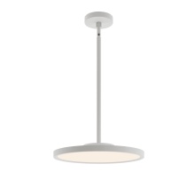 AFX Lighting, Inc. EGRP16LAJUDSN - Edge Round 16'' LED Pendant 120-277V 25W 5CCT SN