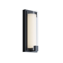 AFX Lighting, Inc. MSAS0512LAJUDBK - Mesa 12'' LED Sconce 120-277V 20W 5CCT BK