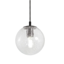 AFX Lighting, Inc. PLAP07MBBK - Palla 07'' Medium Base Pendant,120V,BK