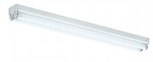 AFX Lighting, Inc. ST232R8 - Lighting by AFX ST232R8 Standard 48-Inch 2-32 T8 Light Strip, White Enamel Steel Chassis