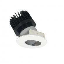 Nora NIO-4RSL35XHZMPW/HL - 4" Iolite LED Round Adjustable Slot Aperture, 1500lm/2000lm/2500lm (varies by housing), 3500K,