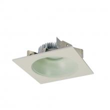 Nora NLCBS-4531230WW - 4" Cobalt Shallow High Lumen LED Trim, Square/Round Reflector, 1250lm, 3000K, White