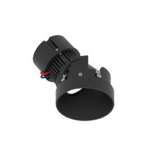 Nora NPR-4RTSLA27XBB - 4" Pearl 120V LED Round Trimless Adjustable Slot Retrofit, 1050lm / 10W, 2700K, Black Finish