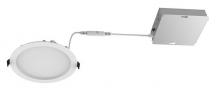 Westgate MFG C1 RSLC6-BF-50K - 120/277V 6in BAFFLE ROUND SLIM PANEL LIGHT, 900LM 50K, 90 CRI, 0-10V, UL ES JA8