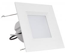 Westgate MFG C1 SDL6-BF-41K - 6" LED SQUARE DOWNLIGHT, CRI90, 15W, 1170 LUMENS, DIMMABLE, 4100K,  E26  ADAPTER INCLUDED, WET L
