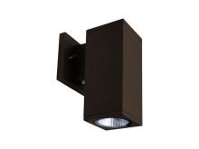 Westgate MFG C1 WMCS-DL-MCT-BR-DT - 4in SQ WALL CYL. DOWN LIGHT 12W 30K/40K/50K DIM. - BRONZE