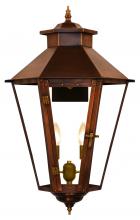 The Coppersmith BS61E - CopperSmith Bayou Street 61 Inch Electric Lantern in Antique Copper