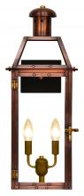 The Coppersmith OA20E - CopperSmith Oakley 20 Inch Electric Lantern in Antique Copper