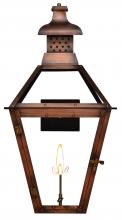 The Coppersmith PH29G - CopperSmith Pebble Hill 29 Inch Gas Lantern in Antique Copper