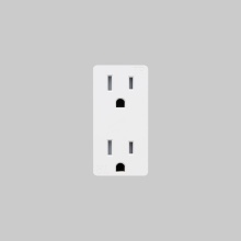 Buster and Punch NXM-14253 - OUTLET MODULE / DUPLEX / WHITE