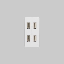 Buster and Punch NSC-14387 - OUTLET MODULE / USB-A / WHITE