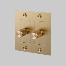 Buster and Punch NDK-424311 - 2G DIMMER / LED / CROSS / WITH LOGO / BRASS