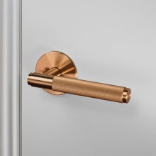 Buster and Punch NDD-134470 - DOOR HANDLE SET / PRIVACY / CROSS / WARM SUNSET