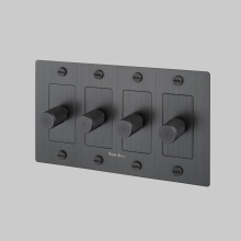 Buster and Punch NDK-094353 - 4G DIMMER / LED / CROSS / WITH LOGO / SMOKED BRONZE