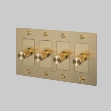 Buster and Punch NDK-424352 - 4G DIMMER / LED / CROSS / WITH LOGO / BRASS