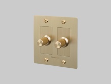 Buster and Punch NDK-424301 - 2G DIMMER / LED / LINEAR / WITH LOGO / BRASS