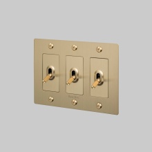 Buster and Punch NTK-054392 - 3G TOGGLE / LINEAR / WITH LOGO / BRASS