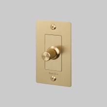Buster and Punch NDR-054052 - 1G DIMMER / LED / LINEAR / WITH LOGO / BRASS