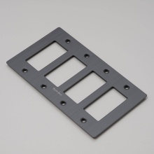 Buster and Punch NPL-09306 - 4G PLATE / WITH LOGO / SMOKED BRONZE