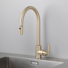 Buster and Punch NKT-053254 - KITCHEN FAUCET / PULL-OUT WITH DUAL SPRAY / CROSS / BRASS
