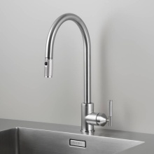Buster and Punch NKT-073255 - KITCHEN FAUCET / PULL-OUT WITH DUAL SPRAY / CROSS / STEEL