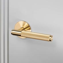 Buster and Punch NLH-05167 - DOOR HANDLE SET / PASSAGE / CROSS / BRASS