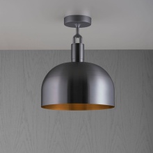Buster and Punch NFC-863224 - FORKED CEILING / LINEAR / SHADE / LARGE / GUN METAL