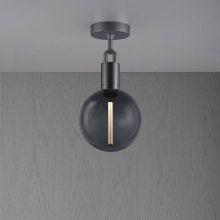Buster and Punch NFC-883234 - FORKED CEILING / LINEAR / GLOBE / SMOKED / MEDIUM / GUN METAL