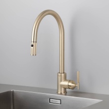 Buster and Punch NKT-053258 - KITCHEN FAUCET / PULL-OUT WITH DUAL SPRAY / LINEAR / BRASS