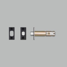 Buster and Punch NDT-021730 - PRIVACY BOLT / THUMBTURN LOCK / BLACK - 2-3/4"