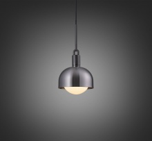 Buster and Punch NFP-863183 - FORKED PENDANT / LINEAR / SHADE / GLOBE / OPAL / MEDIUM / GUN METAL