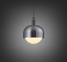 Buster and Punch NFP-863185 - FORKED PENDANT / LINEAR / SHADE / GLOBE / OPAL / LARGE / GUN METAL