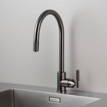 Buster and Punch NKT-351679 - KITCHEN FAUCET / PULL-OUT MIXER  / CROSS / GUN METAL