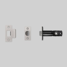 Buster and Punch NLL-07193 - TUBULAR LATCH / DOOR HANDLE / PRIVACY / STEEL - 2-3/4"