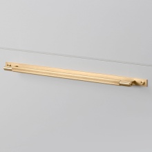 Buster and Punch NPB-05356 - PULL BAR / PLATE / LINEAR / LARGE / BRASS
