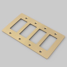 Buster and Punch NPL-053593 - 4G PLATE / WITHOUT LOGO / BRASS