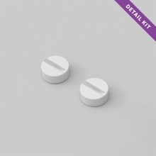 Buster and Punch NSK-14370 - DETAIL KIT / OUTLET / CROSS / WHITE