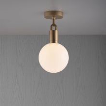Buster and Punch NFC-823205 - FORKED CEILING / LINEAR / GLOBE / OPAL / MEDIUM / BRASS