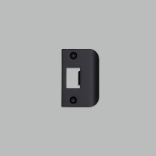 Buster and Punch UDS-021796 - STRIKE PLATE KIT / D SHAPED / STANDARD DOOR / BLACK