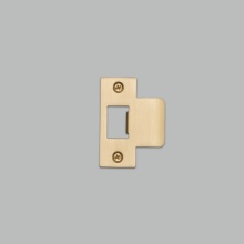 Buster and Punch UDS-051776 - STRIKE PLATE KIT / T SHAPED / 54MM DOOR / BRASS