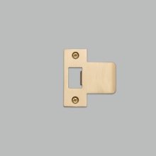Buster and Punch UDS-051788 - STRIKE PLATE KIT / T SHAPED / 75MM DOOR / BRASS