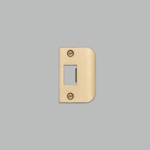Buster and Punch UDS-051794 - STRIKE PLATE KIT / D SHAPED / STANDARD DOOR / BRASS
