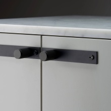 Buster and Punch UFK-023954 - FURNITURE KNOB / PLATE / CROSS / BLACK