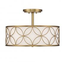 Savoy House 6-1953-4-322 - Reid 4-Light Ceiling Light in Warm Brass