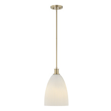 Savoy House 7-1244-1-127 - Baldwin 1-Light Pendant in Noble Brass