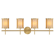 Savoy House 8-2055-4-322 - Camden 4-Light Bathroom Vanity Light in Warm Brass