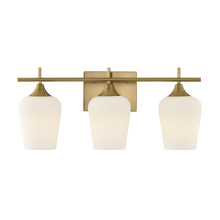 Savoy House 8-6030-3-322 - Octave 3-Light Bathroom Vanity Light in Warm Brass