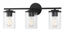 Savoy House 8-8020-3-BK - Marshall 3-Light Bathroom Vanity Light in 
Matte Black